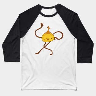 Sassy Waving Onion Baseball T-Shirt